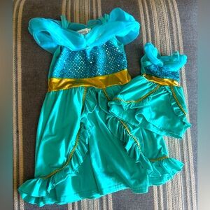 Presley Couture Princess Jasmine Dress and Doll Dress